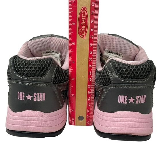 Converse C164 Women's Key Player Work Shoe Sneaker Safety Toe Size 8.5 Wide Pink - Picture 6 of 12